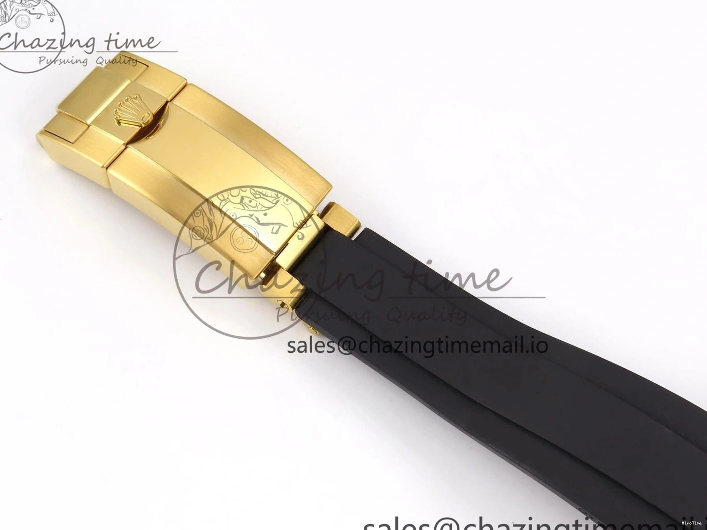 MiroTime 0901 Daytona 116518 VSF 1:1 Best Edition 904L Steel YG Dial on Oysterflex Strap DD Sustainable 1003